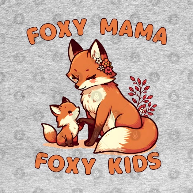 Parenting fox by Japanese Fever